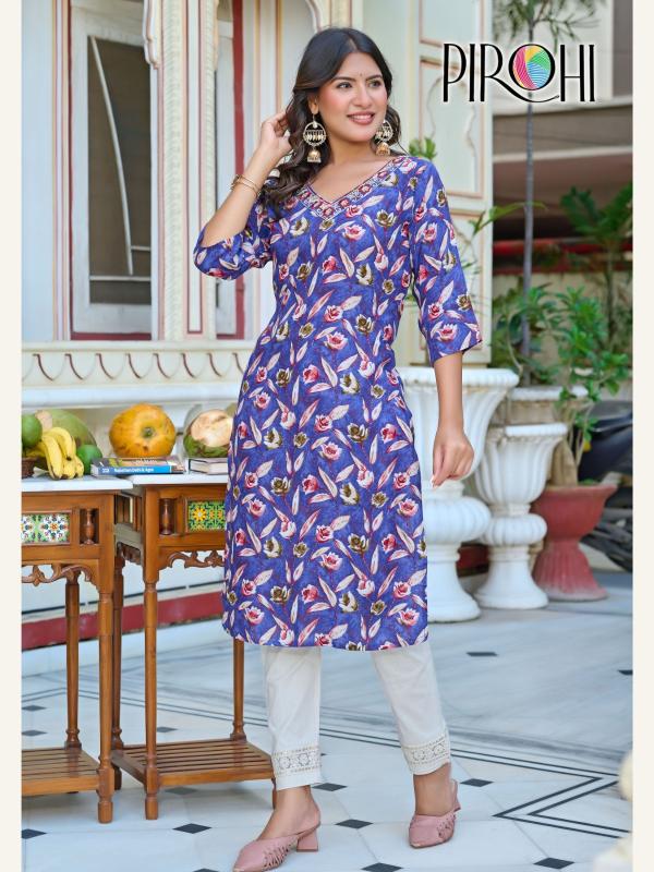 Pirohi siri readymade kurti wholesale market in delhi  - wholesale export